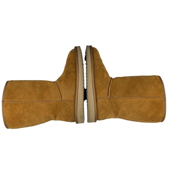 Koolaburra by UGG Boots 10" Tall Womens 9 Brown Suede with Sherpa Lining Cozy - Picture 5 of 7